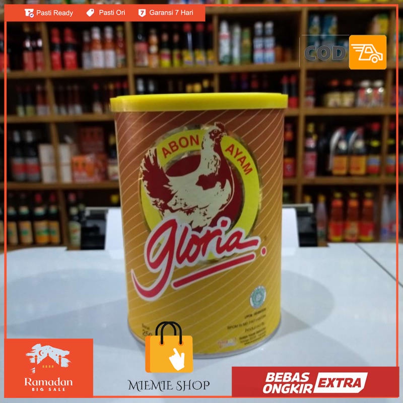 

Abon Gloria Ayam 250gr