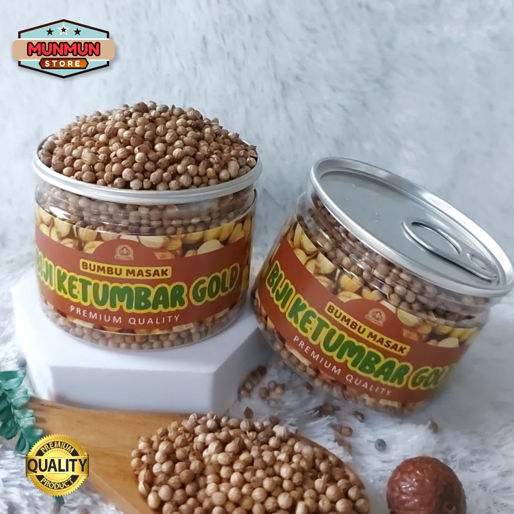 

Pet Can Rempah Biji Ketumbar Bulgaria Bumbu Ketumbar Gold Dried Corriander Seeds Kualitas Premium