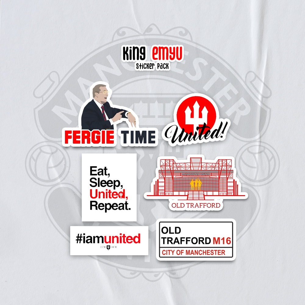 

Sticker Pack King Emyu Manchester United The Red Devils