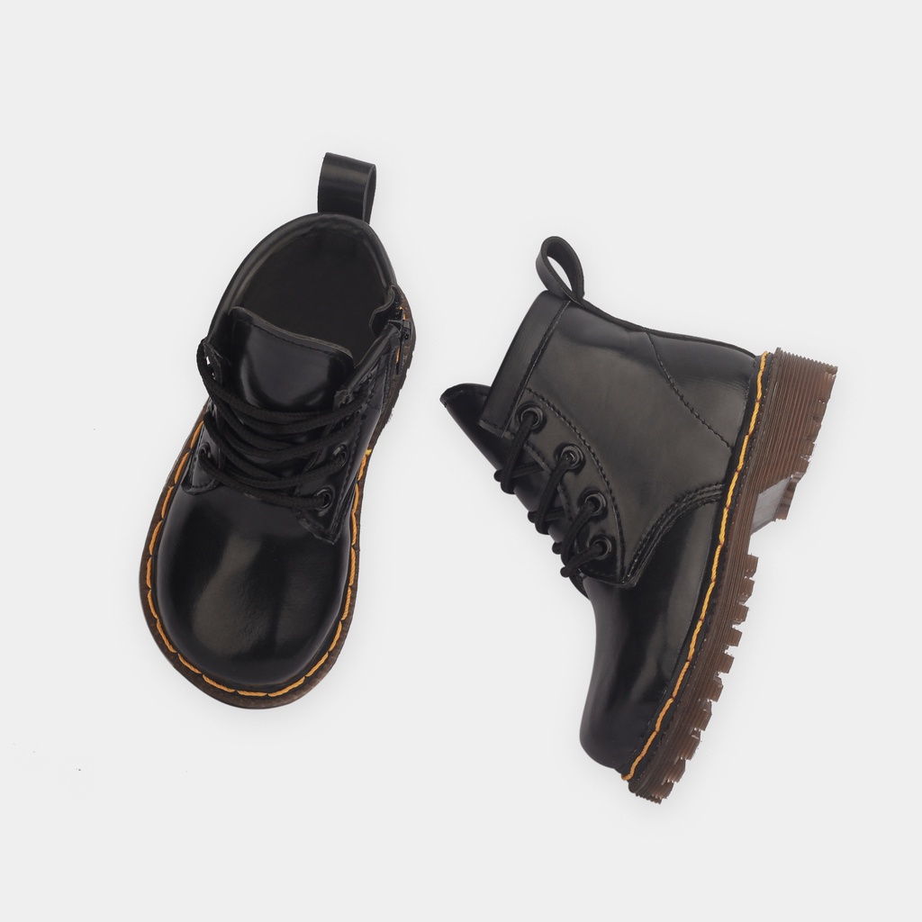 DA 001 | Sepatu Boots Anak Casual Hitam | Dokmart Hitam High Casual Kids Original | FORIND x TERRAFORMA