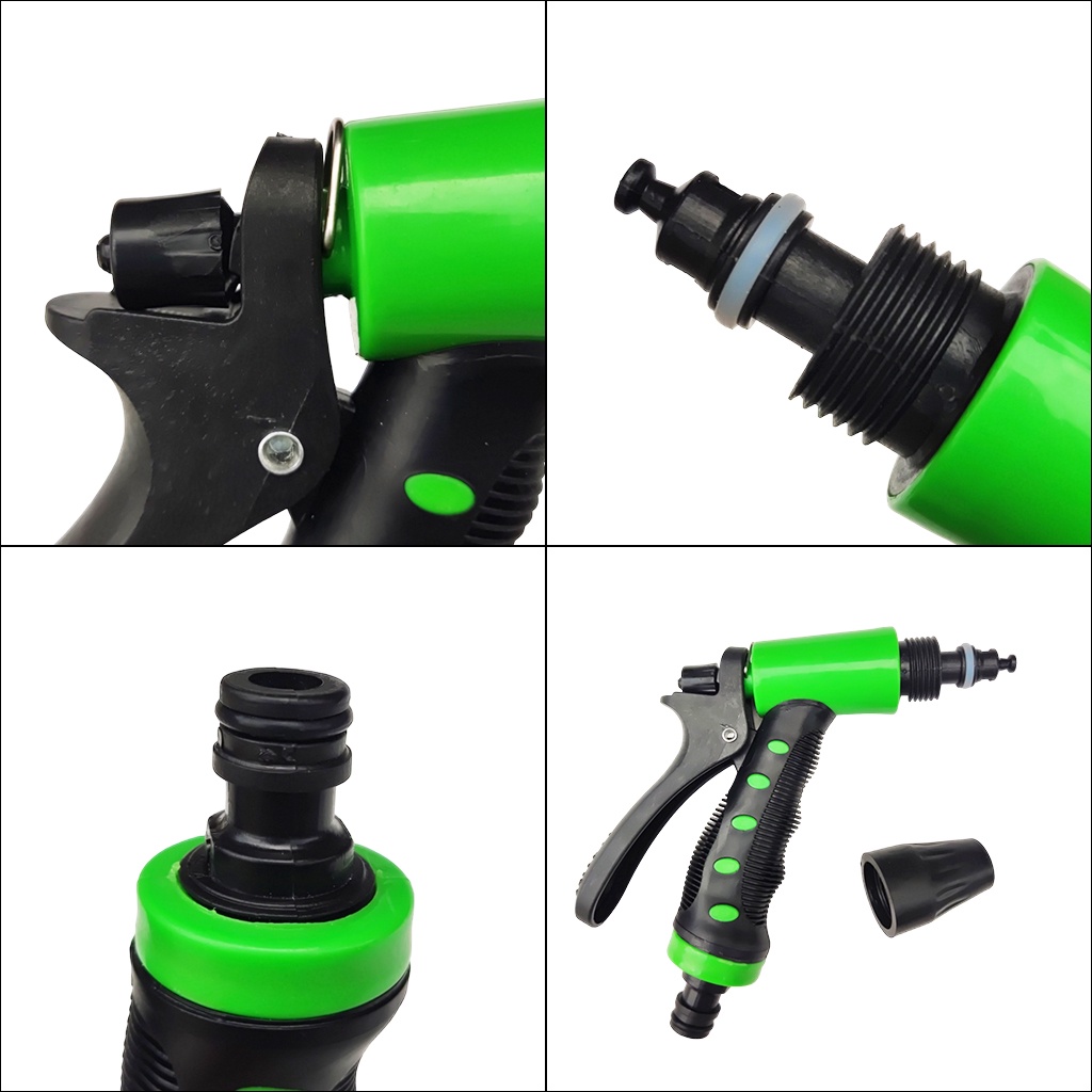 Kepala Semprotan Cuci Motor Mobil Semprotan Tanaman Taman Besar - Watergun Hose Nozzle Jumbo - Kepala Selang Cuci Semprot Adjustable - Big Water Spray / Sprayer - Semprotan Air Alat Cuci Motor Kendaraan Plastik