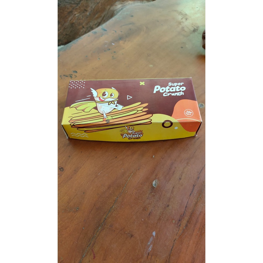 

Ready Dus super potato crunch Size 17x7,5x3,5 (minim order 25 pcs)