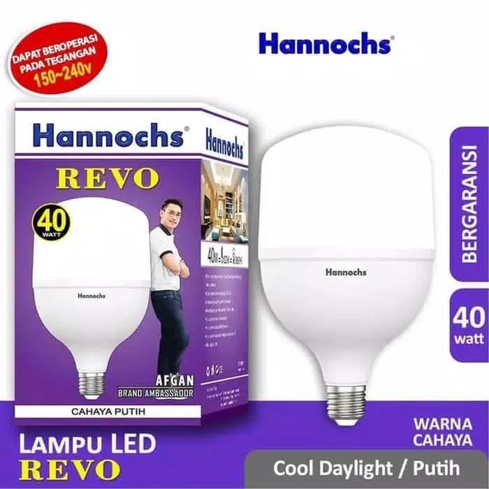 lampu led Lampu LED Revo 40 Watt Hannochs(H9W1) lampu led motor lampu led kamar best seller lampu ti