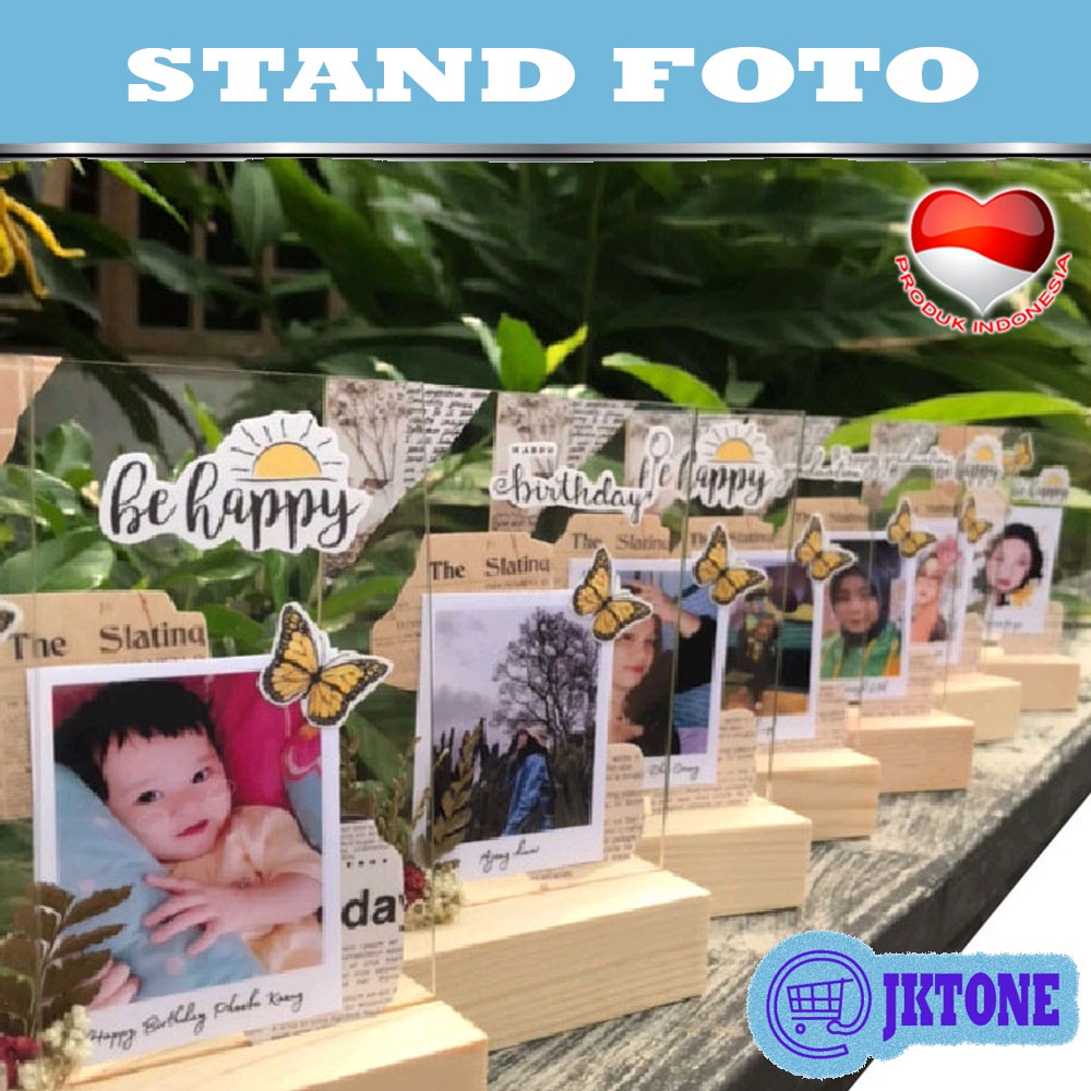 

STAND AKRILIK - WEDDING SOUVENIR - PRICE TAG HOLDER - DUDUKAN AKRILIK