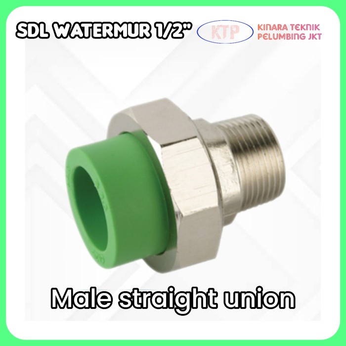 Terlaris Sok Drat Luar Ppr Model Watermur 1/2"