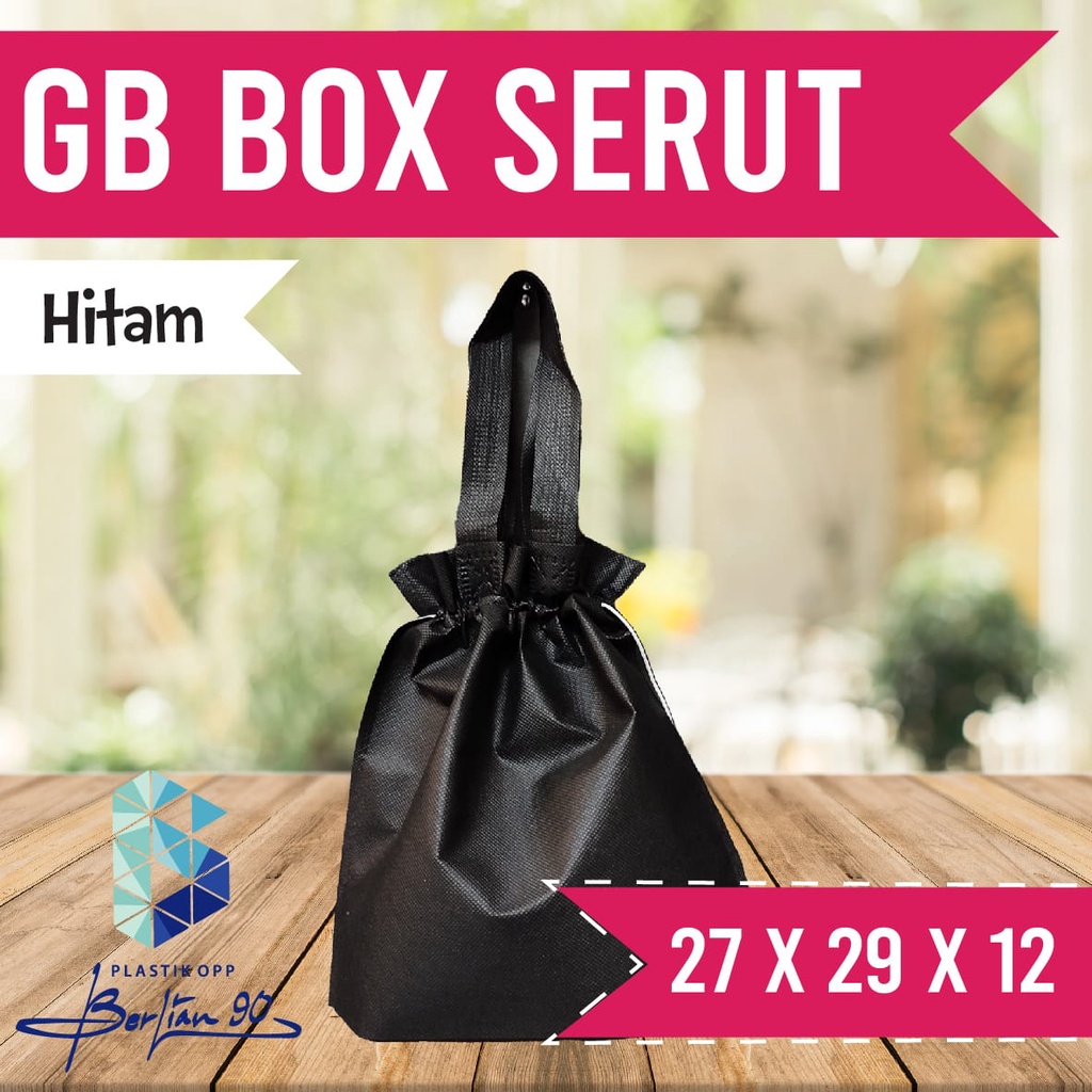 

Goodie Bag Serut Spunbond 27x29x12 Tas Spundbond Serut Goodie Bag Belanja Tas Serut Mukena