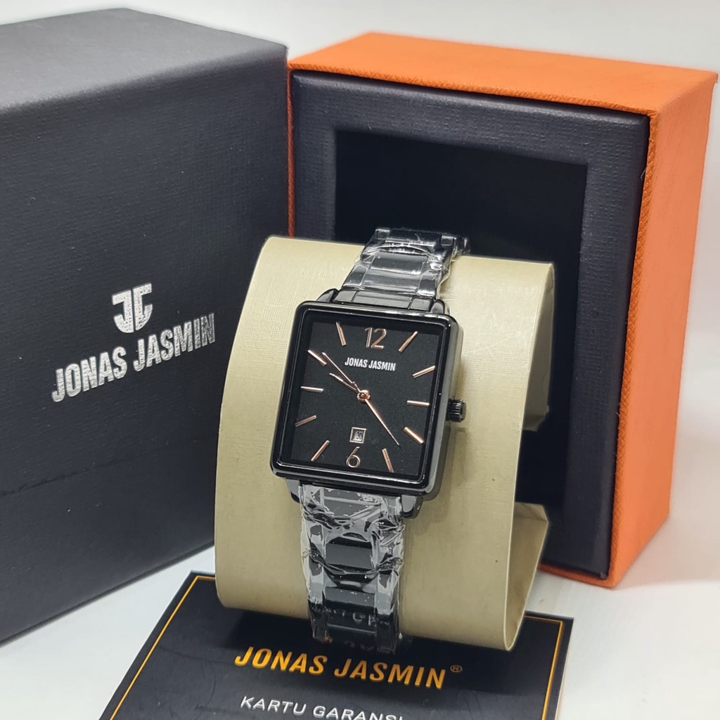 Jam Tangan Fashion Wanita Analog Jonas Jasmin JJ 2243 Rantai Original Tahan Air