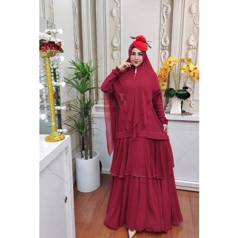 READY STOCK BUCIIIN SERIES BY HANNATIA GAMIS SYARI ORI FASHION MUSLIM WANITA MEWAH Murah