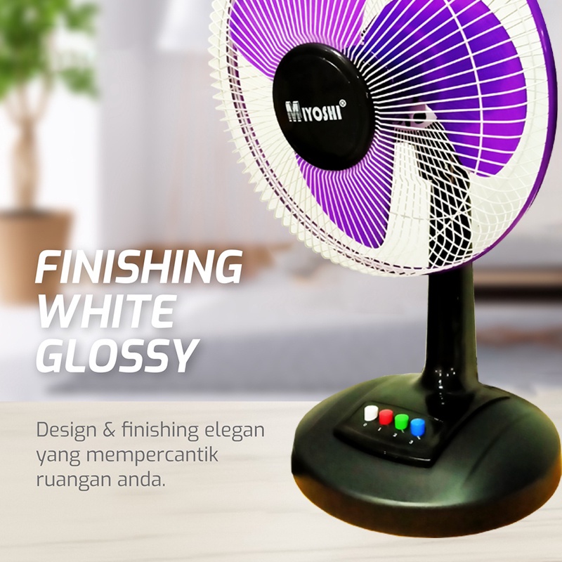 Kipas Angin Dinding / Mini Portable Wall Fan 12 inch Swing