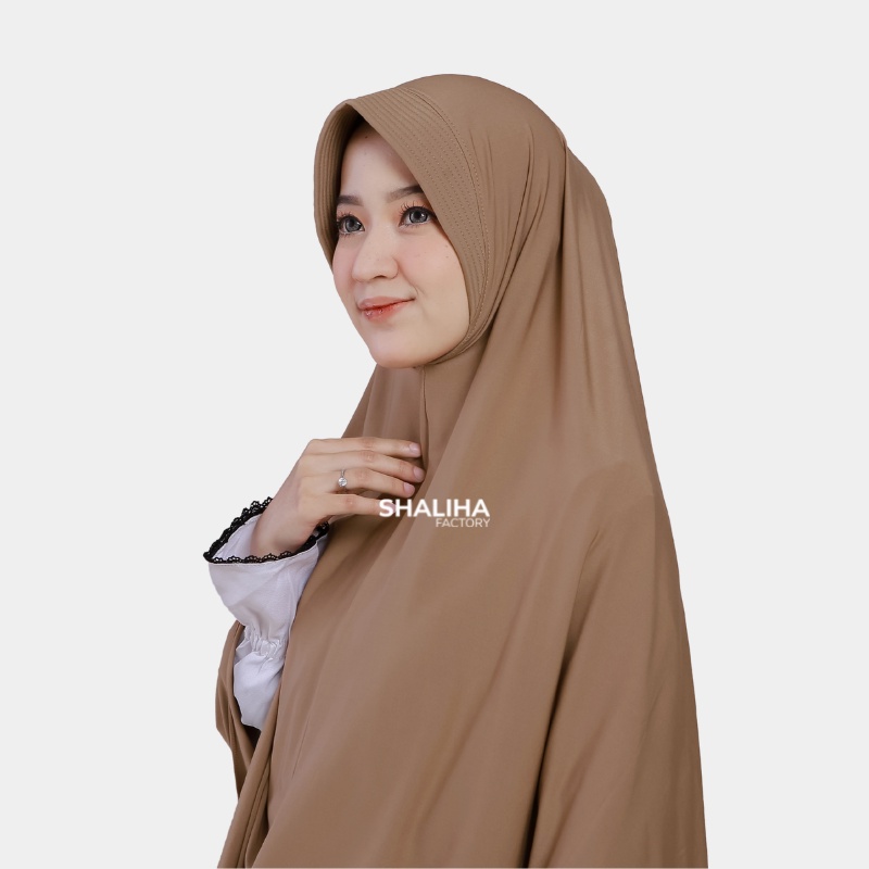 ShalihaFactory - Hijab Bergo Instan Jersey Jumbo Pet Panjang Polos | Maira Syar'i