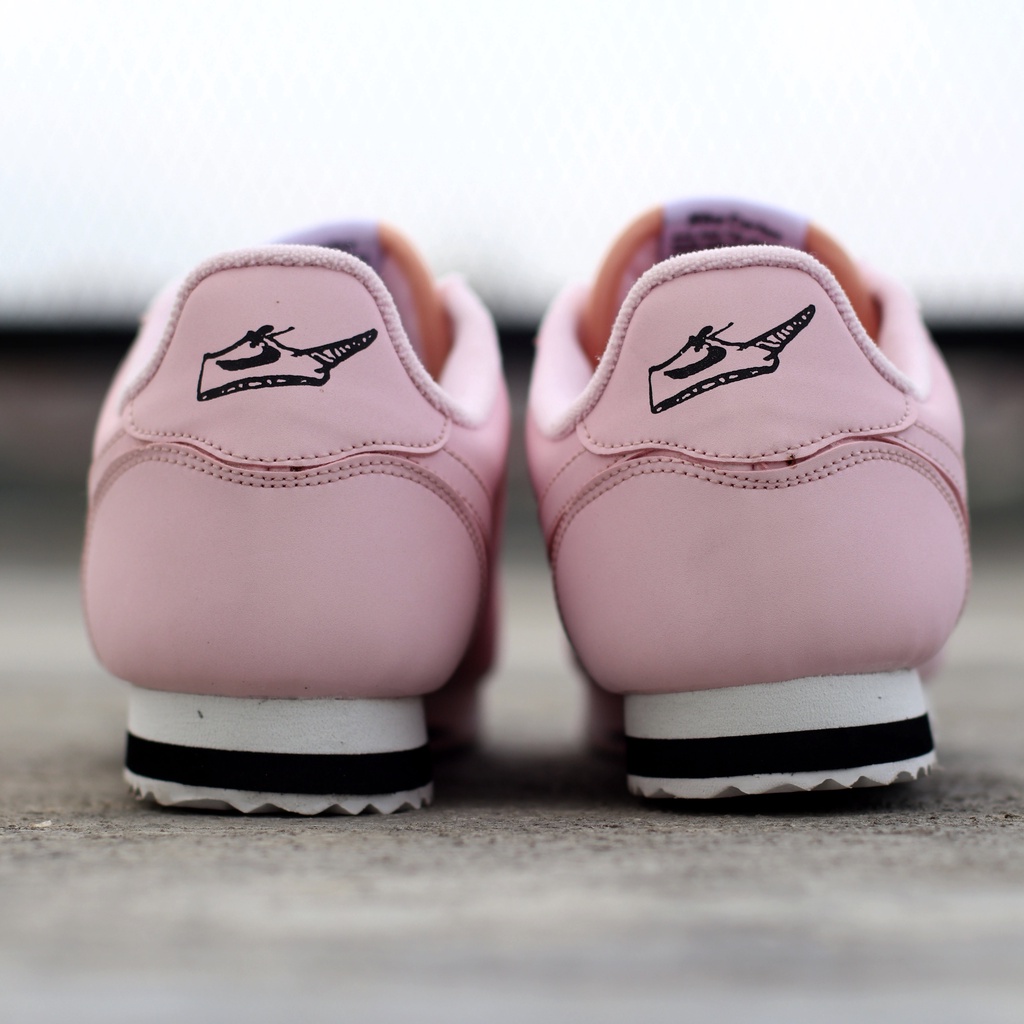 CORTEZ X NATHAN BELL PINK SHOES