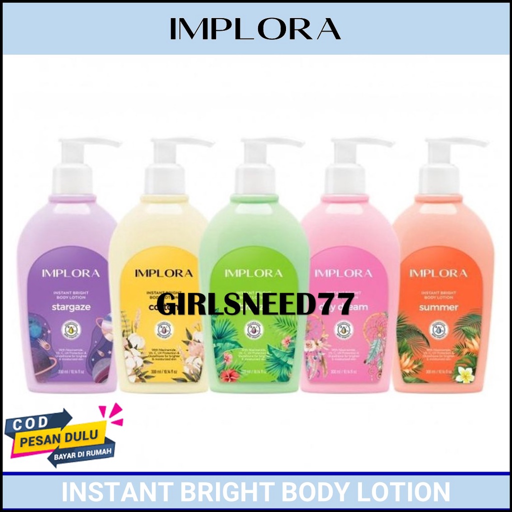 Implora Instant Bright Body Lotion