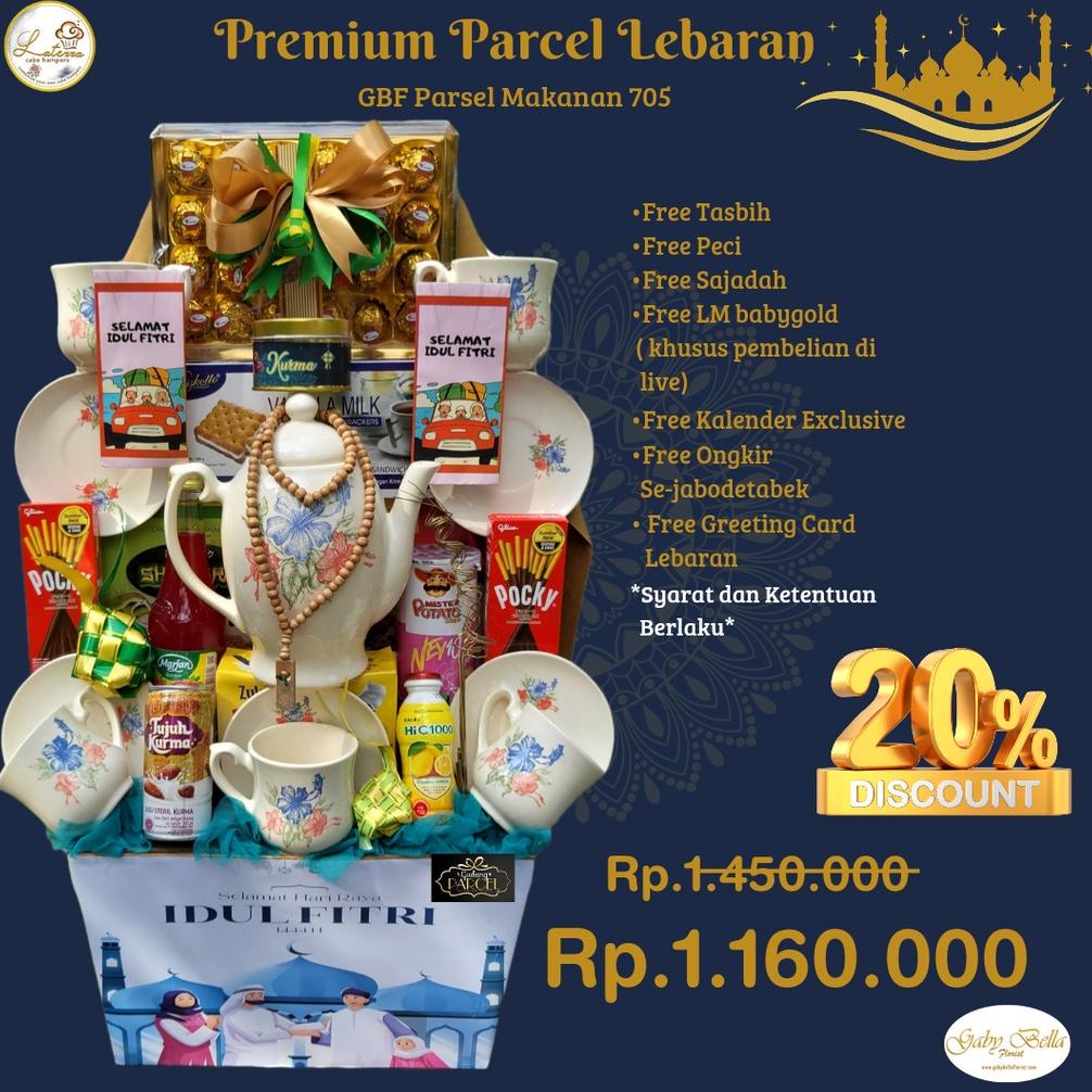 

PARCEL LEBARAN GBF 705,HAMPER SNACK,HAMPER LEBARAN,PARCELJABODETABEK .