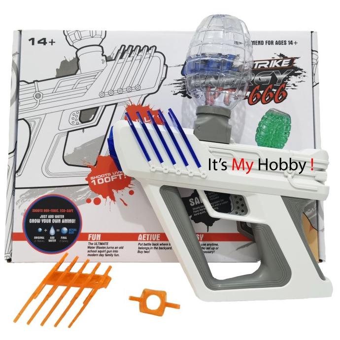 Gel Strike Energy / 7-8 mm Gel ball shooter / Water Gel Blaster (WGB)