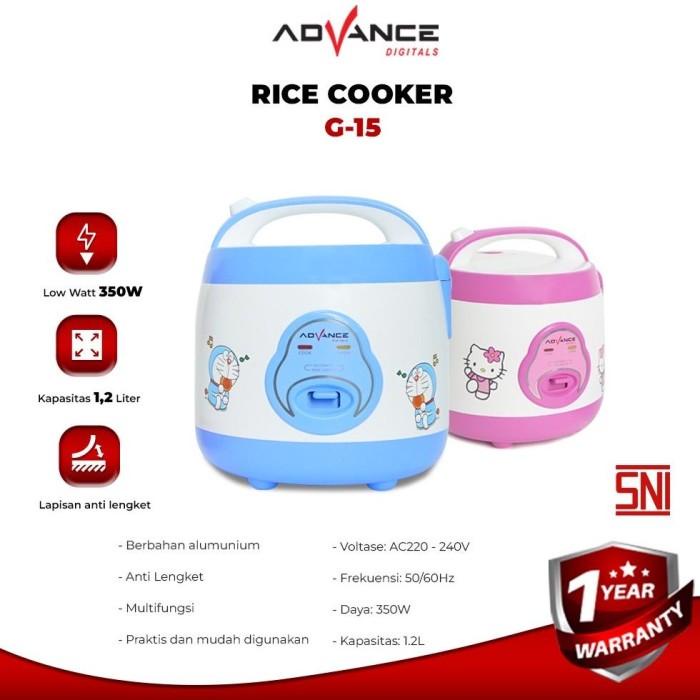 Rice Cooker Mini Advance G15 / Magic Jar / Magic Com / Penanak Nasi