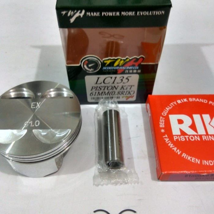 Piston Kit Mx 60 61 62 Mm Twh Racing