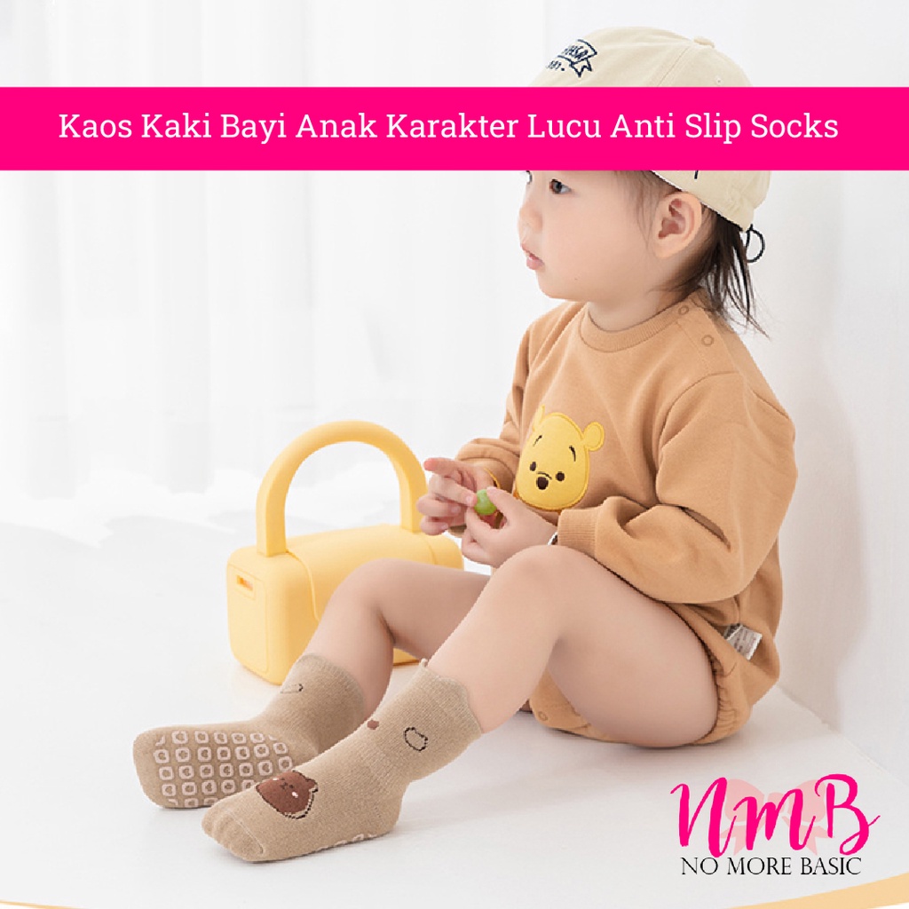 Kaos Kaki Bayi Anak Karakter Lucu Anti Slip Colorful Socks