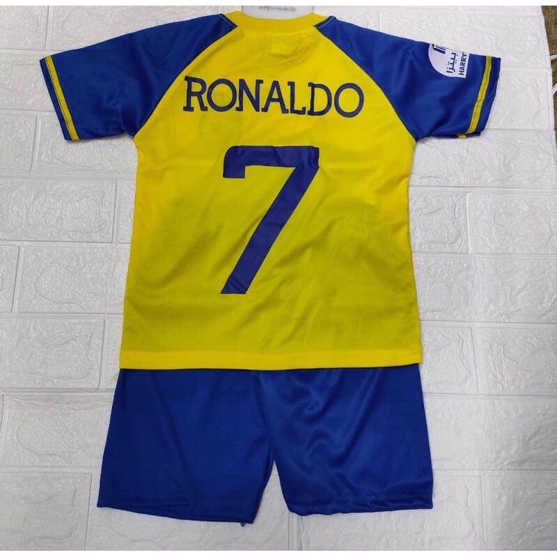 JERSEY BOLA ANAK TERMURAH/STELAN BAJU BOLA ANAK TERBARU AL NASSR CRISTIANO RONALDO