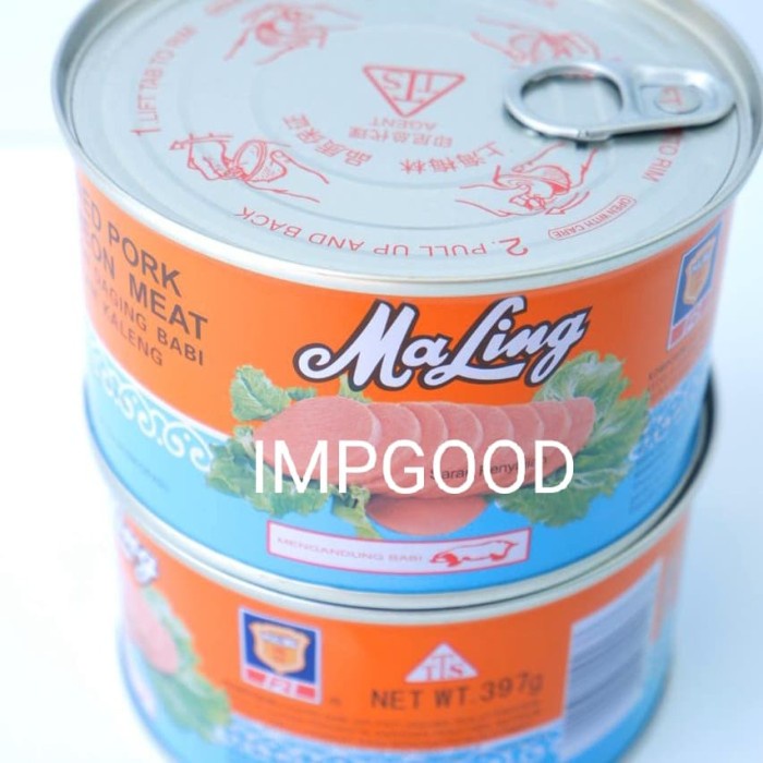 

DAGING MALING TTS / PORK LUNCHEON MEAT (24 KALENG) GOSEND / GRAB