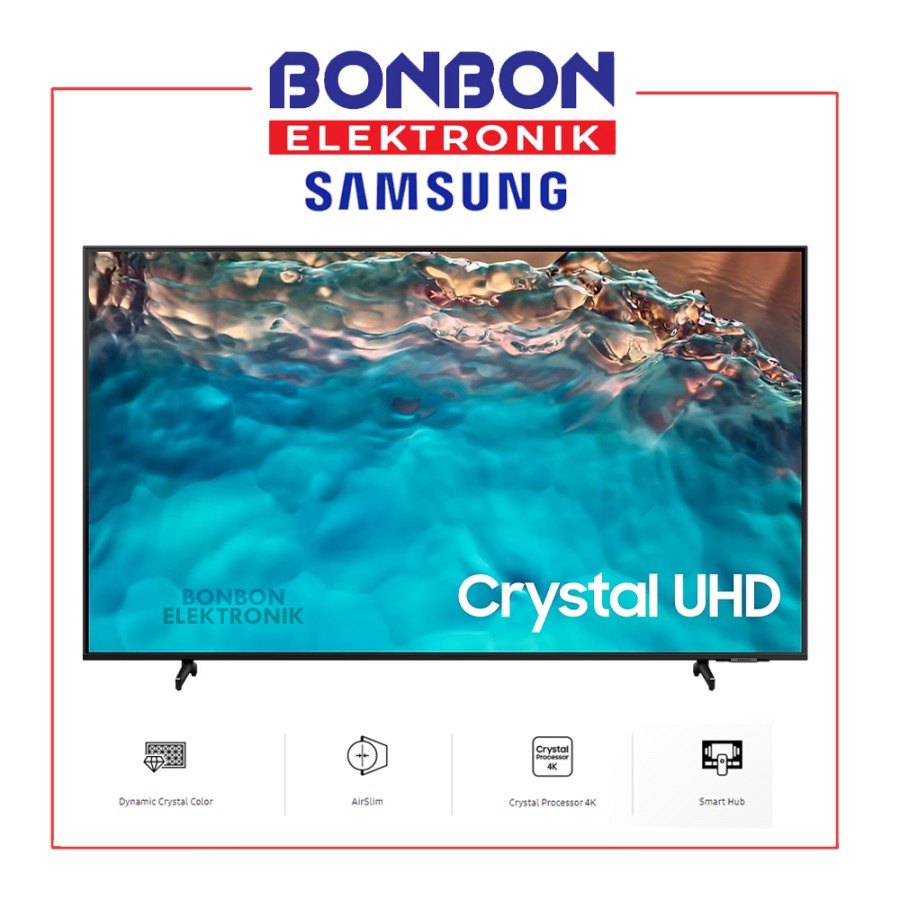 SAMSUNG LED SMART TV 85 inch 85BU8100 / UA85BU8100KXXD 4K UHD