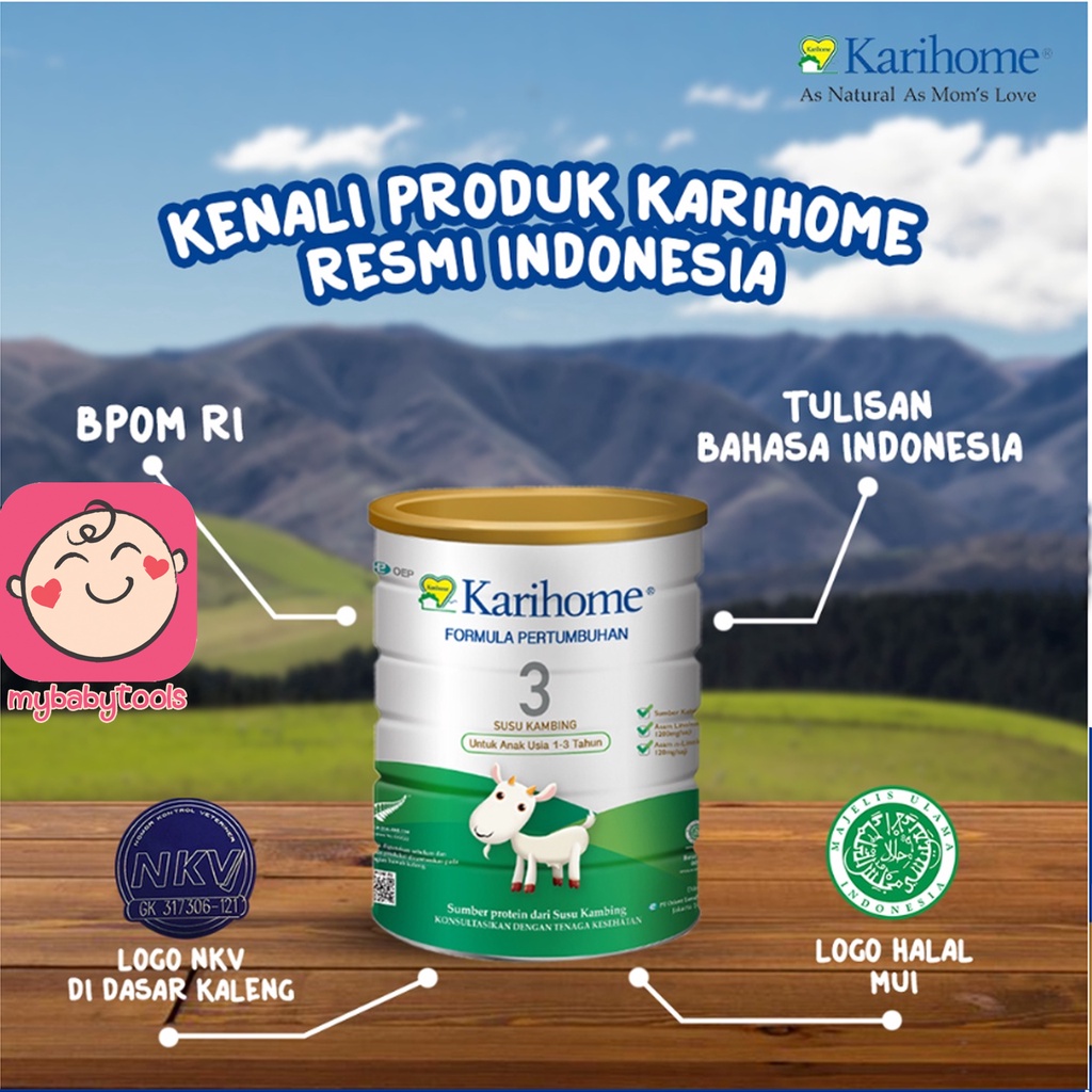 KARIHOME 3 SUSU FORMULA PERTUMBUHAN UNTUK ANAK USIA 1 - 3 TAHUN