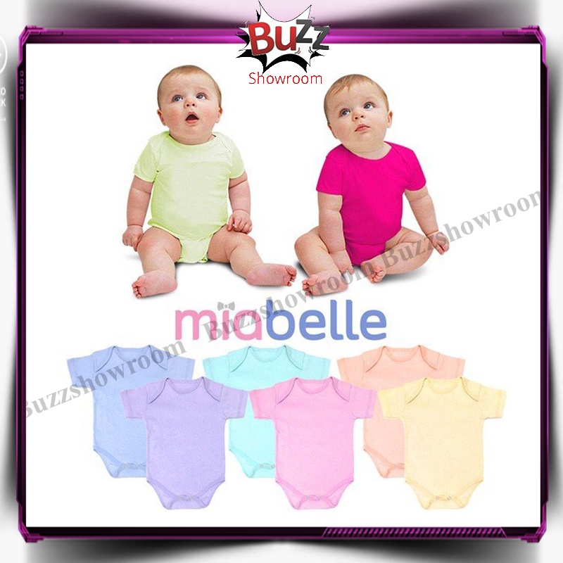 Baby Jumper Miabelle Polos Baju bayi anak Jumpsuit