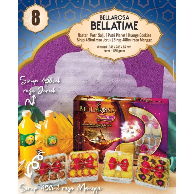

Bellarosa paket kue kering lebaran