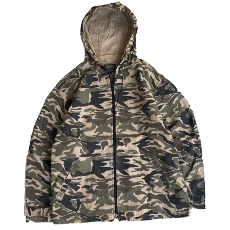 Jaket army camo woodland