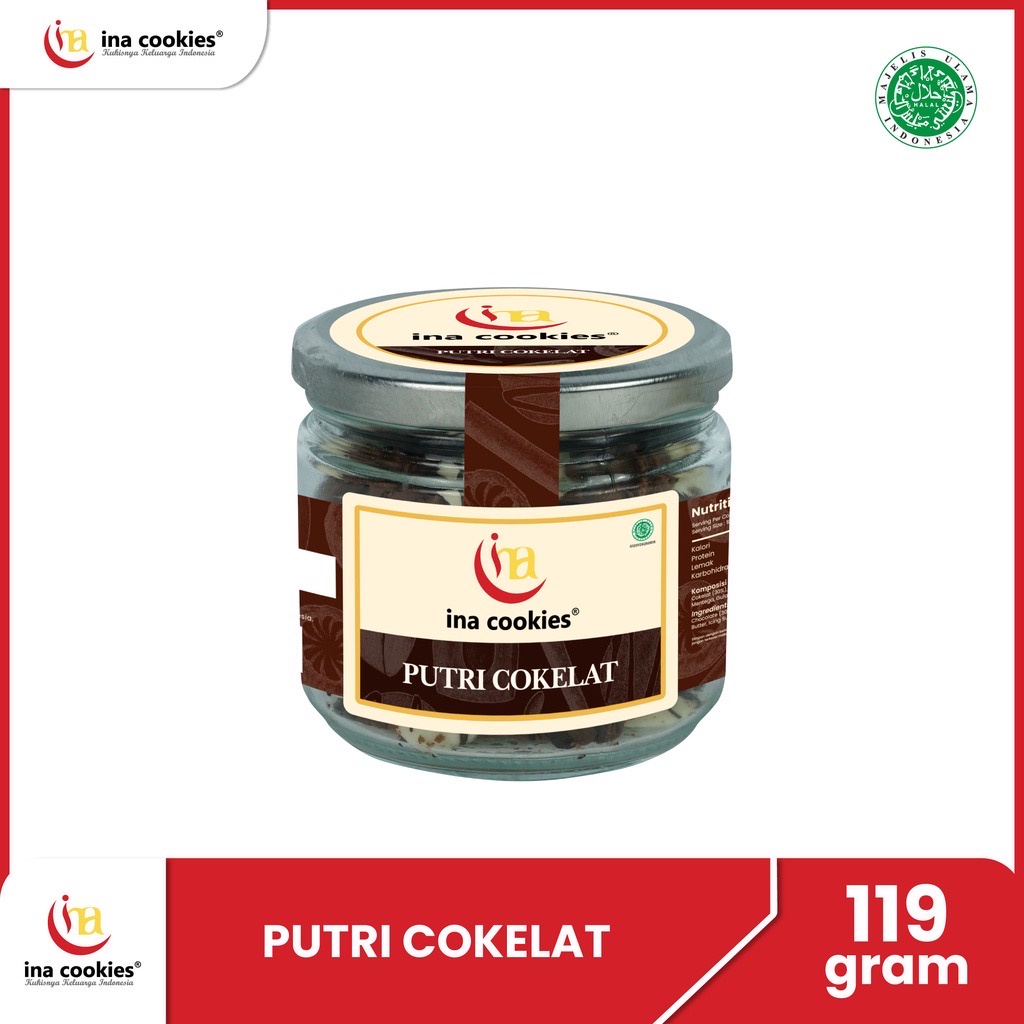 

Ina Cookies Jar PUTRI COKLAT