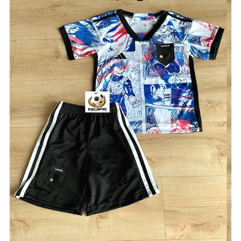 Jersey Baju Bola Anak Jepang Special Dragon Ball Kids 2022 2023 Fullset Satu Set Grade Ori