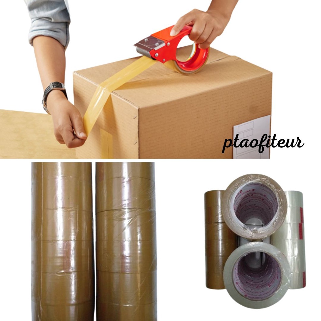 

❤ptaofiteur❤ Solasi SKYPACK Coklat 2 Inch/80yard / lakban siypack / lakban coklat / isolasi / selotip
