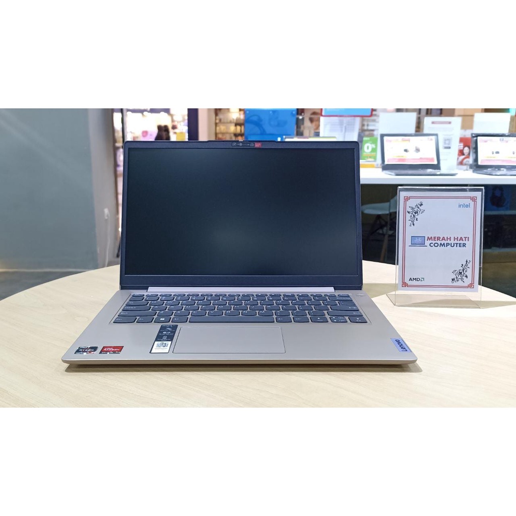 Laptop Slim Terbaru Lenovo Ideapad Slim 1 14 AMD Ryzen 3 7320U 16GB DDR5 512GB 14FHD Windows 11 Home + OHS Original