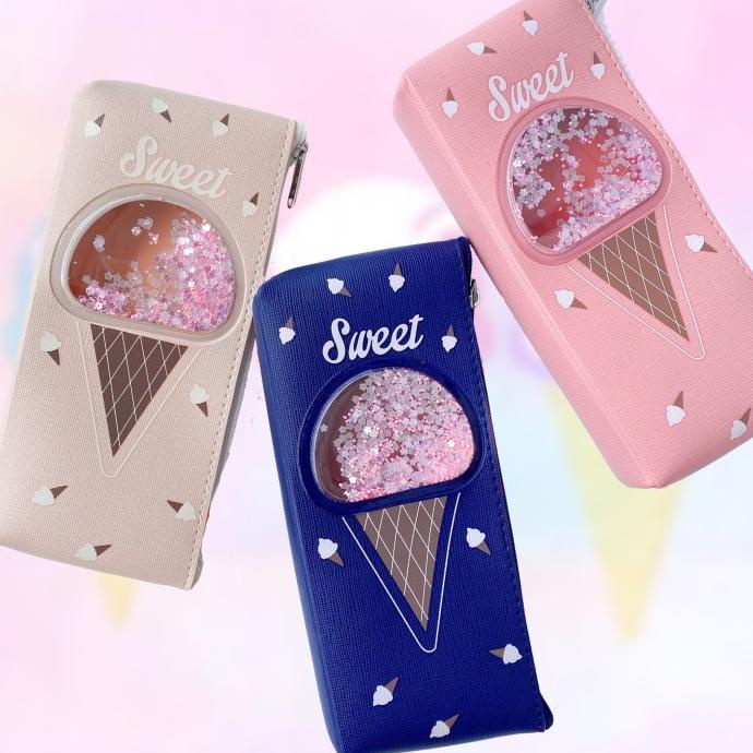 

Kotak pensil ice cream glitter