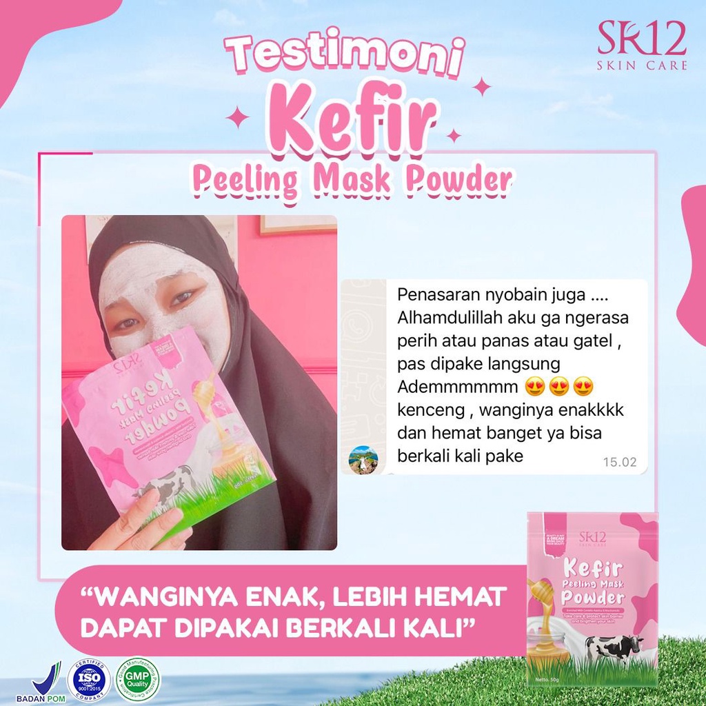 MASKER WAJAH / ETAWA KEFIR sr12id /MASKER PREMIUM / MASKER HERBAL / MASKER ALAMI WAJAH / DETOKSIASI / Masker wajah original / berkualitas / termurah / terbaik / bpom / saudagarsr12