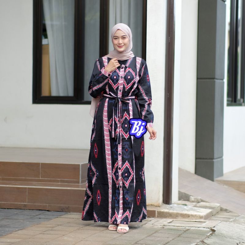 BATIK JANNET // GAMIS BATIK PREMIUM // GAMIS BATIK TERBARU // GAMIS BATIK MURAH // GAMIS BATIK KOMBI