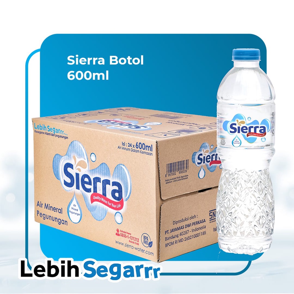 

Sierra Botol 600ml (1 Karton)