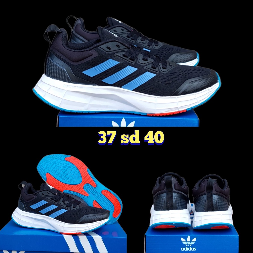 Adidas Duramo 9 running wanita,sepatu olahraga wanita adidas + Free kaos kaki