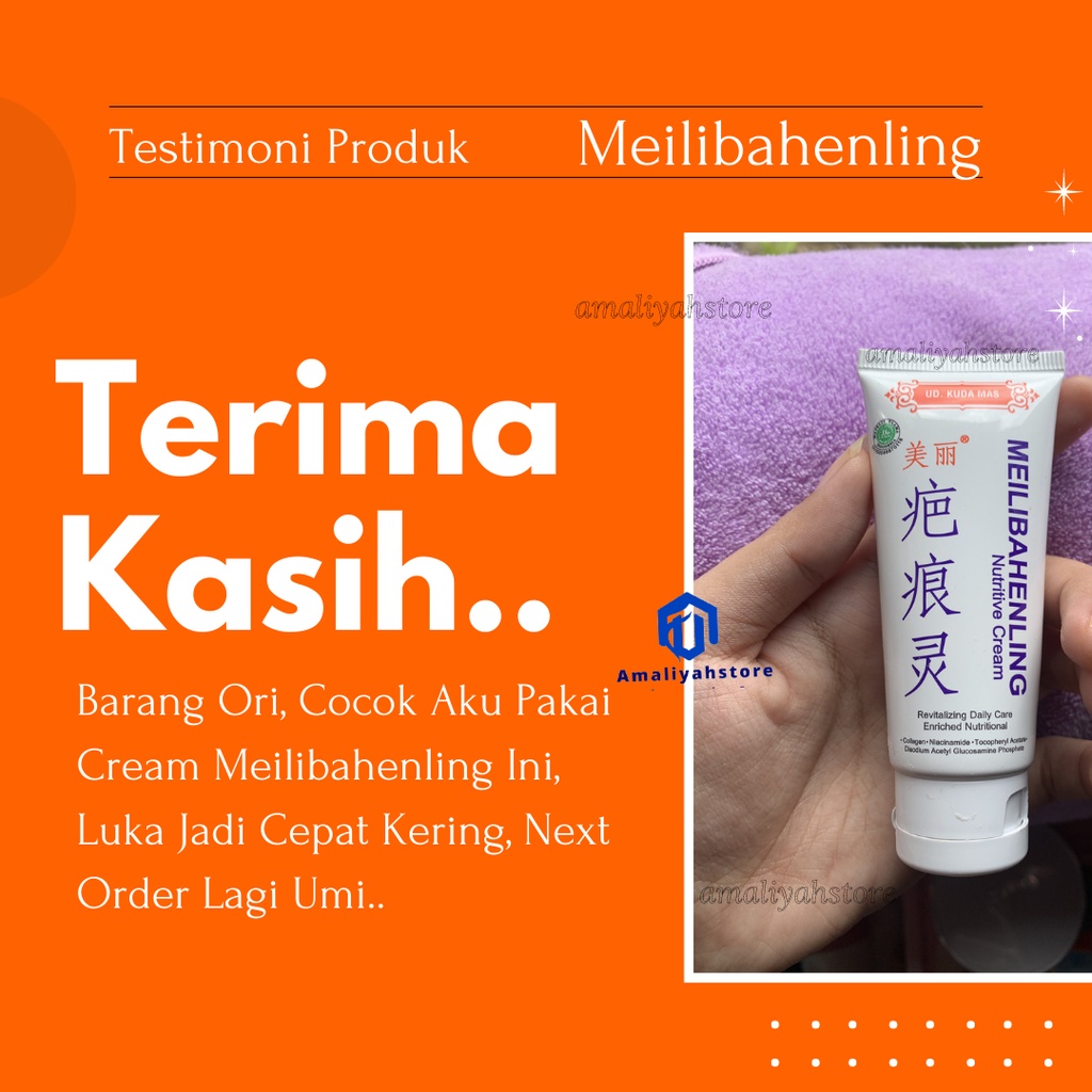 Meilibahenling Nutritive Lotion Cream Obat Penghilang Bekas Luka Diabetes Krim Salep Flek Hitam Gatal Jamur Koreng Membandel Agar Cepat Kering Untuk Anak Dan Dewasa Paling Ampuh 100% Original Bpom