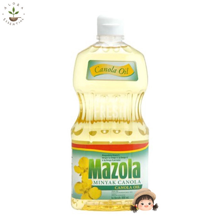 Mazola Canola Oil 900ml  - Minyak Canola 900ml- Lemak Tambahan Mpasi