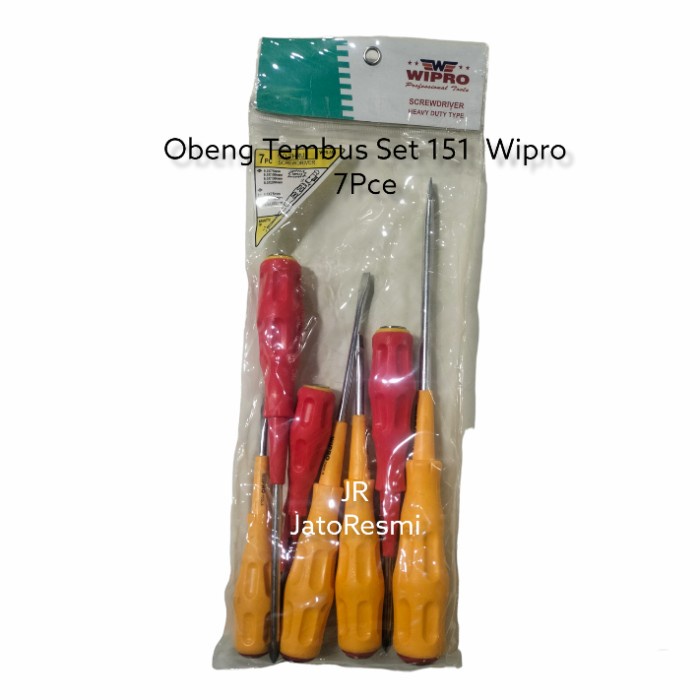 .........] Obeng Tembus Set 151 Wipro 7Pcs