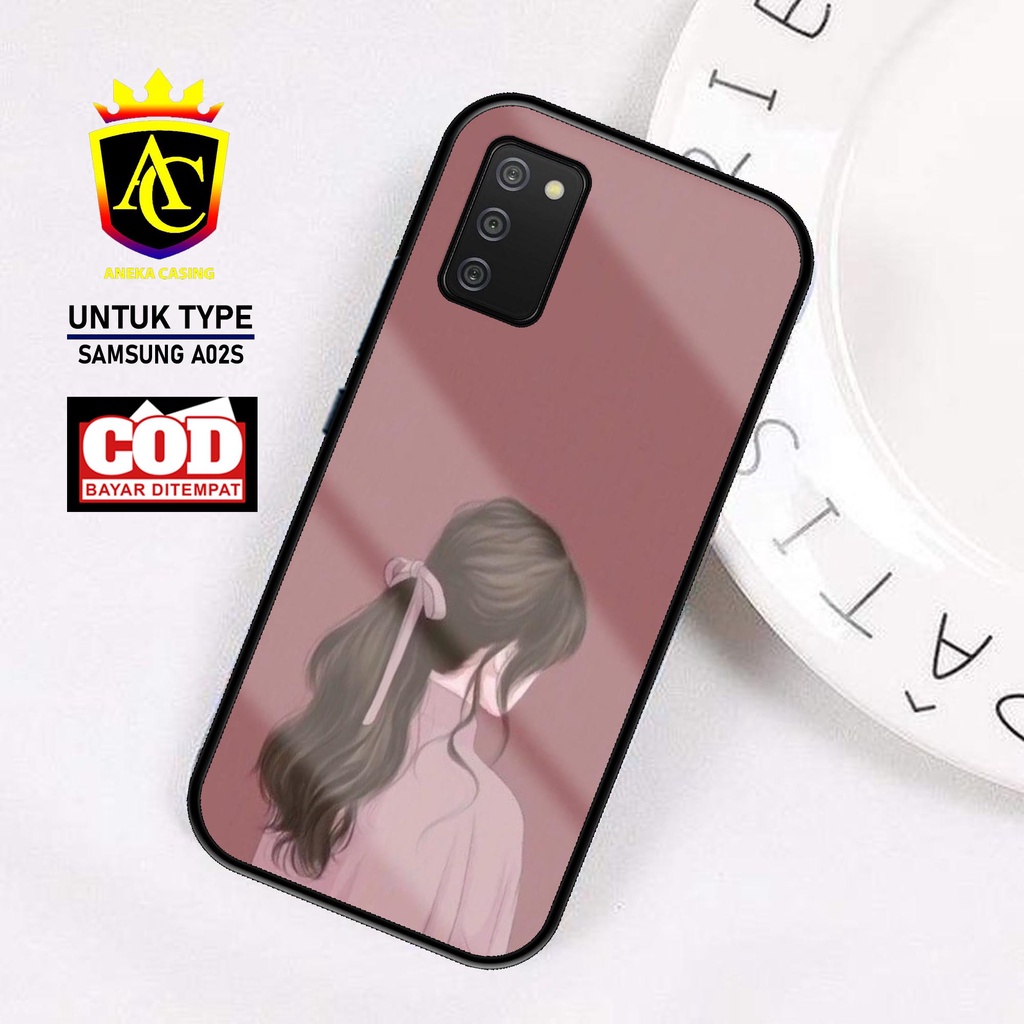 Case Samsung A02S Casing Samsung A02S Aneka Case [Cewe] Case Glossy Case Aesthetic Custom Case Anime