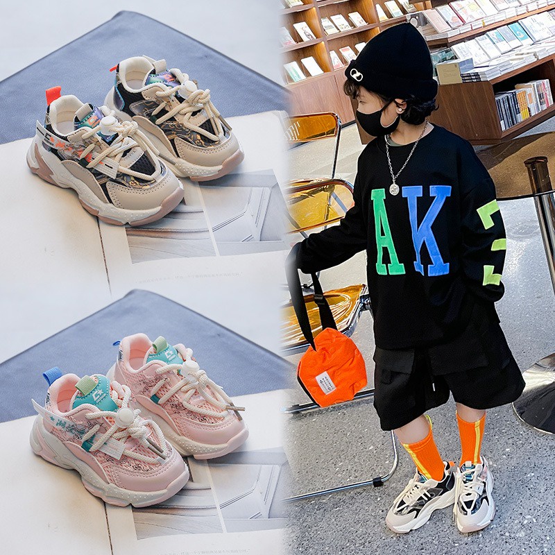 Sneaker Sepatu Anak Laki Laki Import / Free Dus