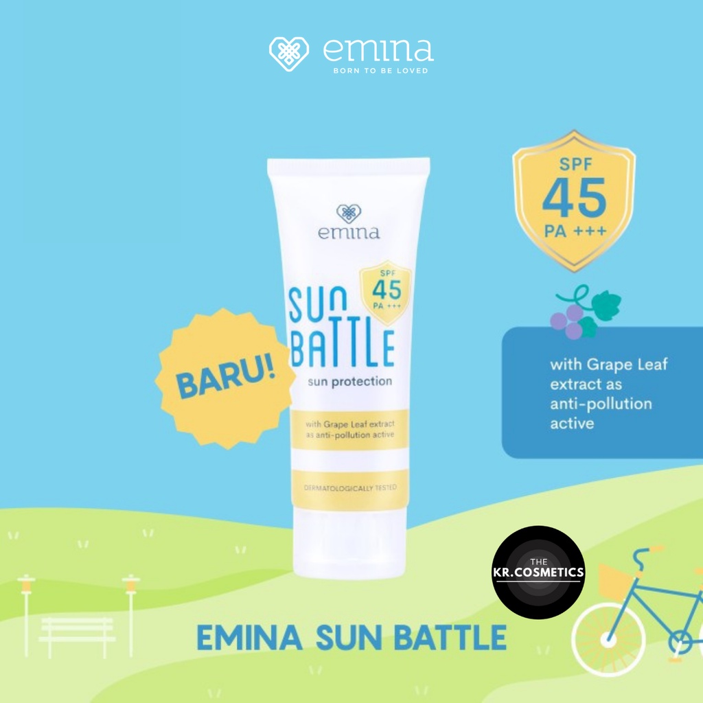 EMINA Sun Battle Sun Protection SPF45 PA+++ 30ml