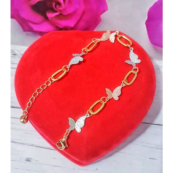 Gelang Xuping Kombinasi Gold Cantik 74