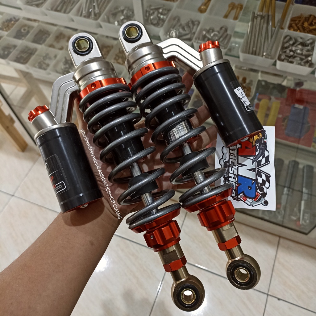 Shock Tabung Belakang Copy KTC EXTREME 340mm Karisma Supra Astrea Revo Dll