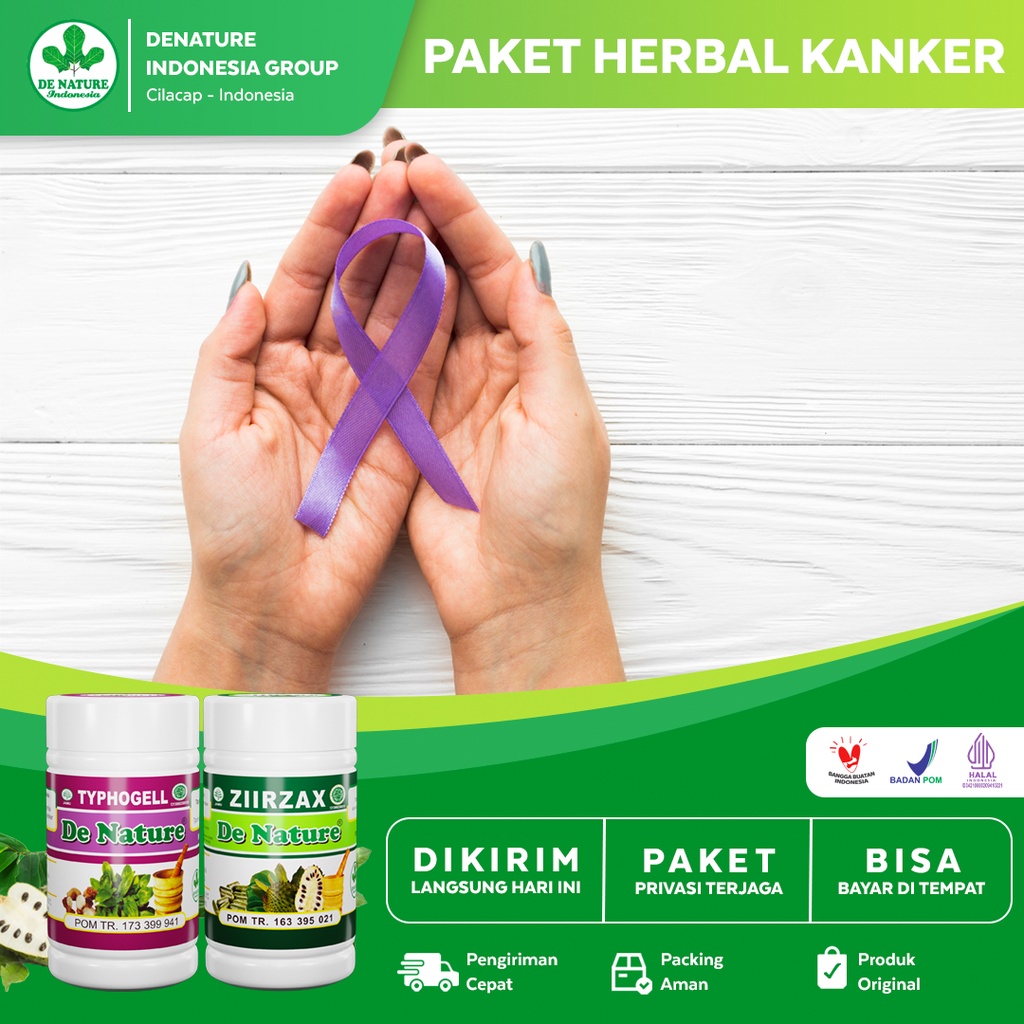 Obat AMPUH Penghilang Benjolan Tumor Kanker Typhogell Ziirzax De Nature ORI Obat Kanker Payudara Wan