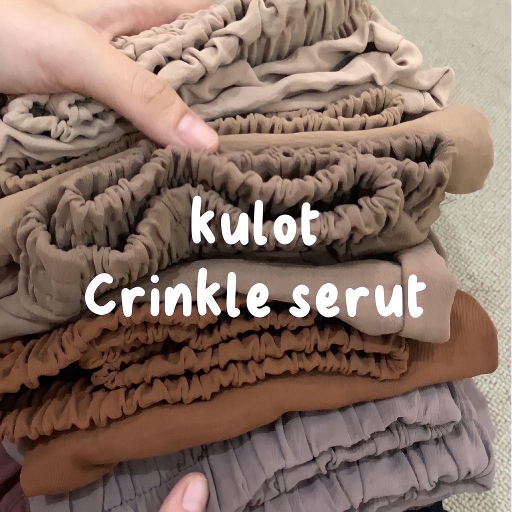 INNER KULOT CRINKLE BY ARUNAOUTFIT