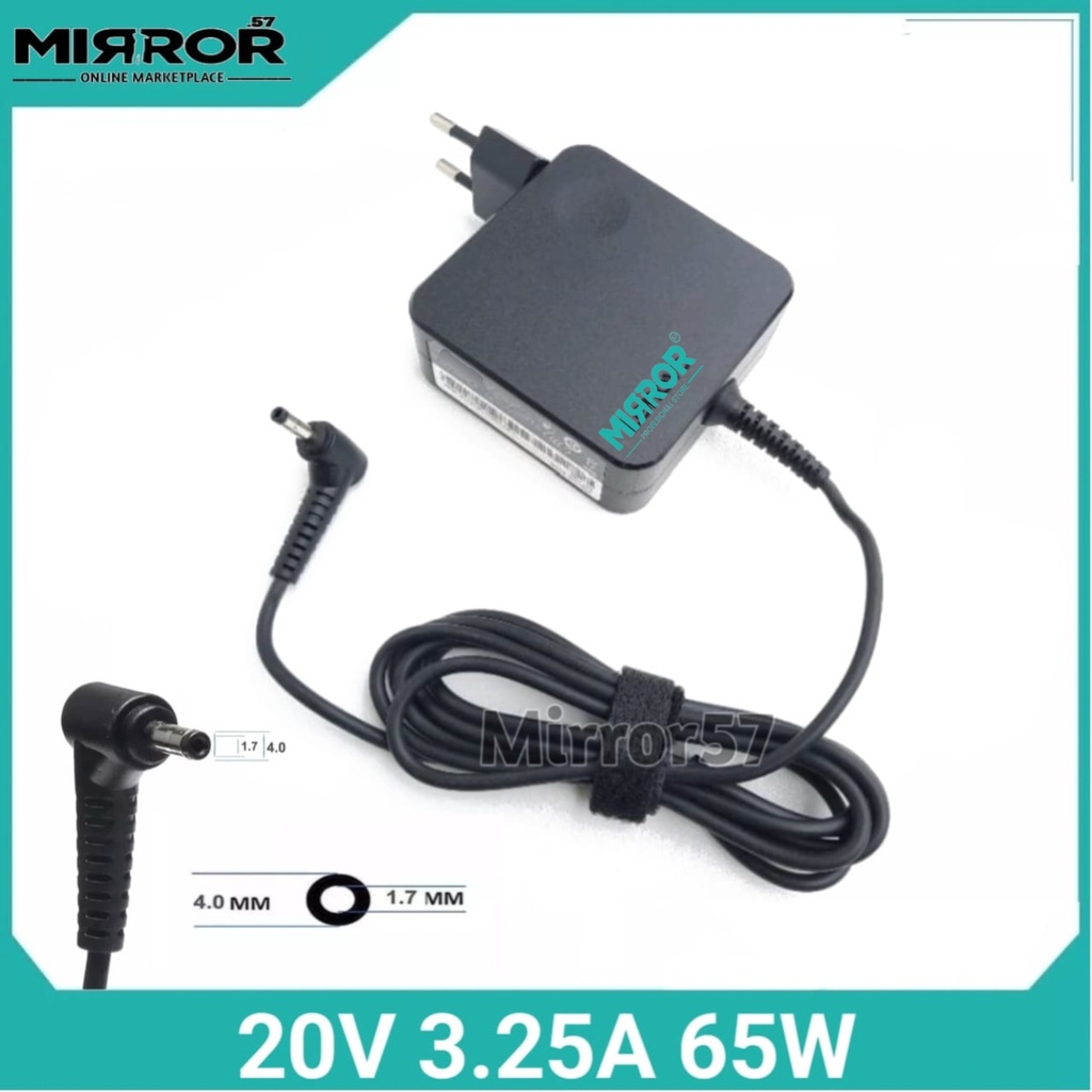 Charger Laptop Lenovo IdeaPad 330S 330S-14AST 130-15AST 130S-11IGM 20V - 3.25A Kotak