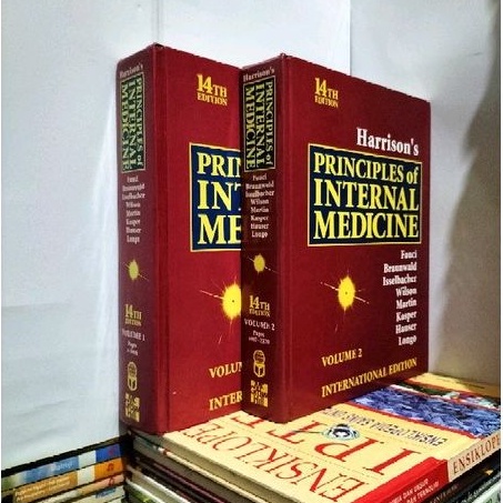 ORIGINAL HARRISON'S PRINCIPLES OF INTERNAL MEDICINE JILID 1 & 2