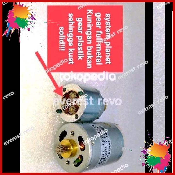 DINAMO GEARBOX DC 12V 100 RPM 2.09WATT/MOTOR DINAMO GEARBOX DC 12V [ERV]